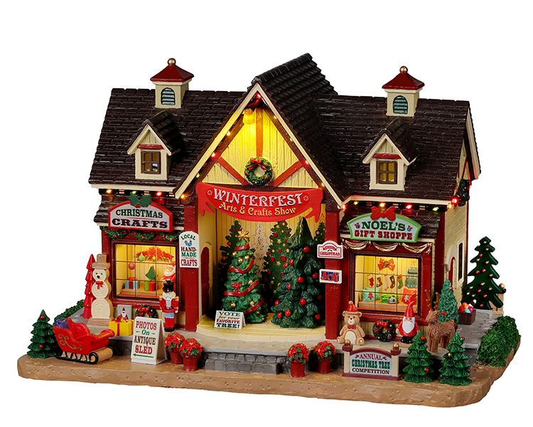 Lemax-Winterfest-Arts-Crafts-Show-With-4-5V-Adap