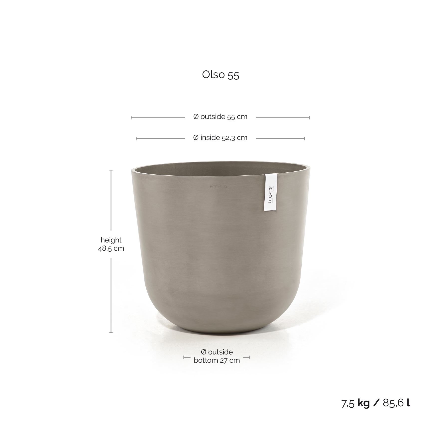 Ecopots-oslo-taupe-55-cm-H47-9-cm