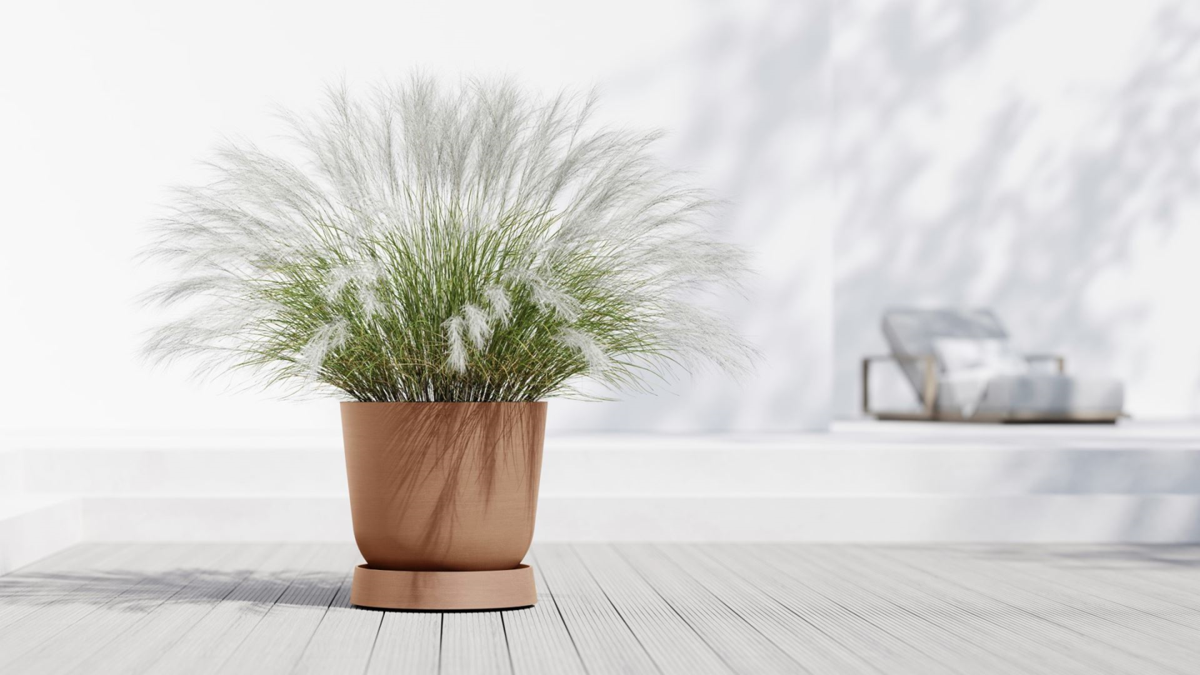 Ecopots soucoupe à roulettes Oslo - Ronde - Terra - Diamètre 50 x H10,5 cm