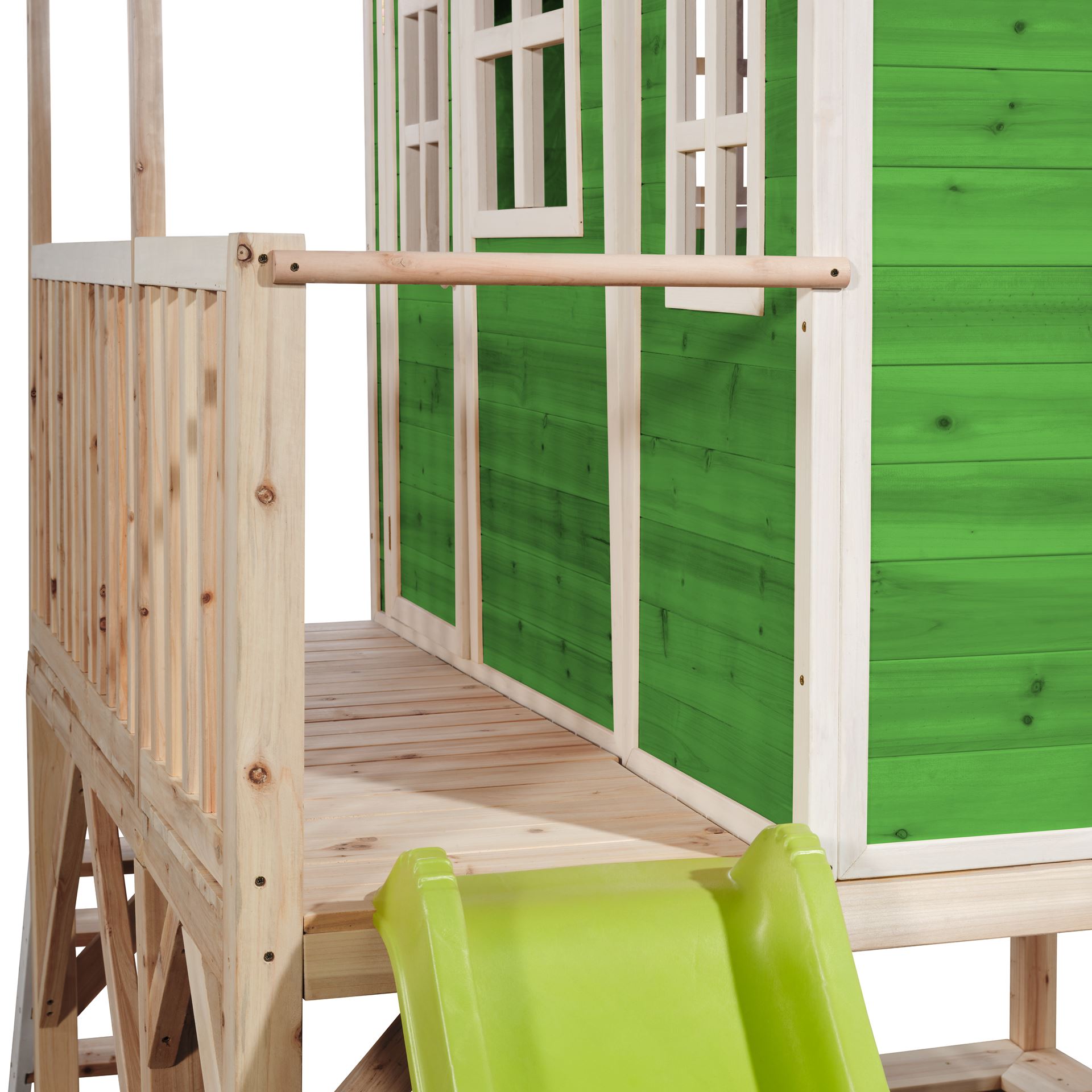 EXIT-Loft-550-houten-speelhuis-groen