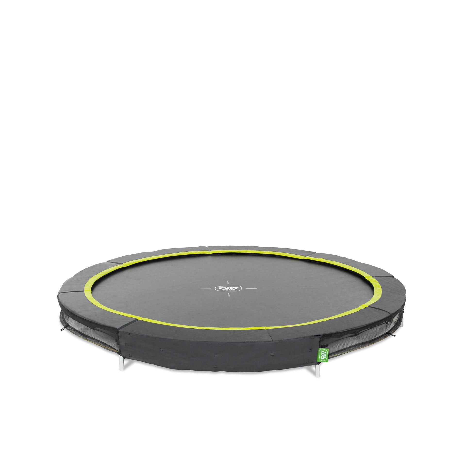 EXIT Silhouette trampoline sportif enterré ø305cm - noir