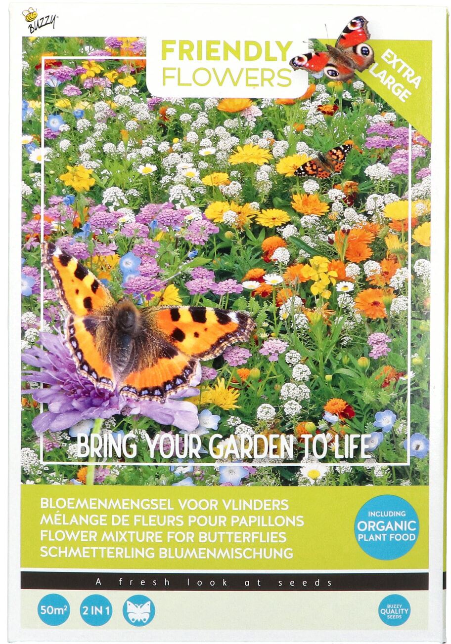 Buzzy-Friendly-Flowers-XL-Vlinders-laag-50m-