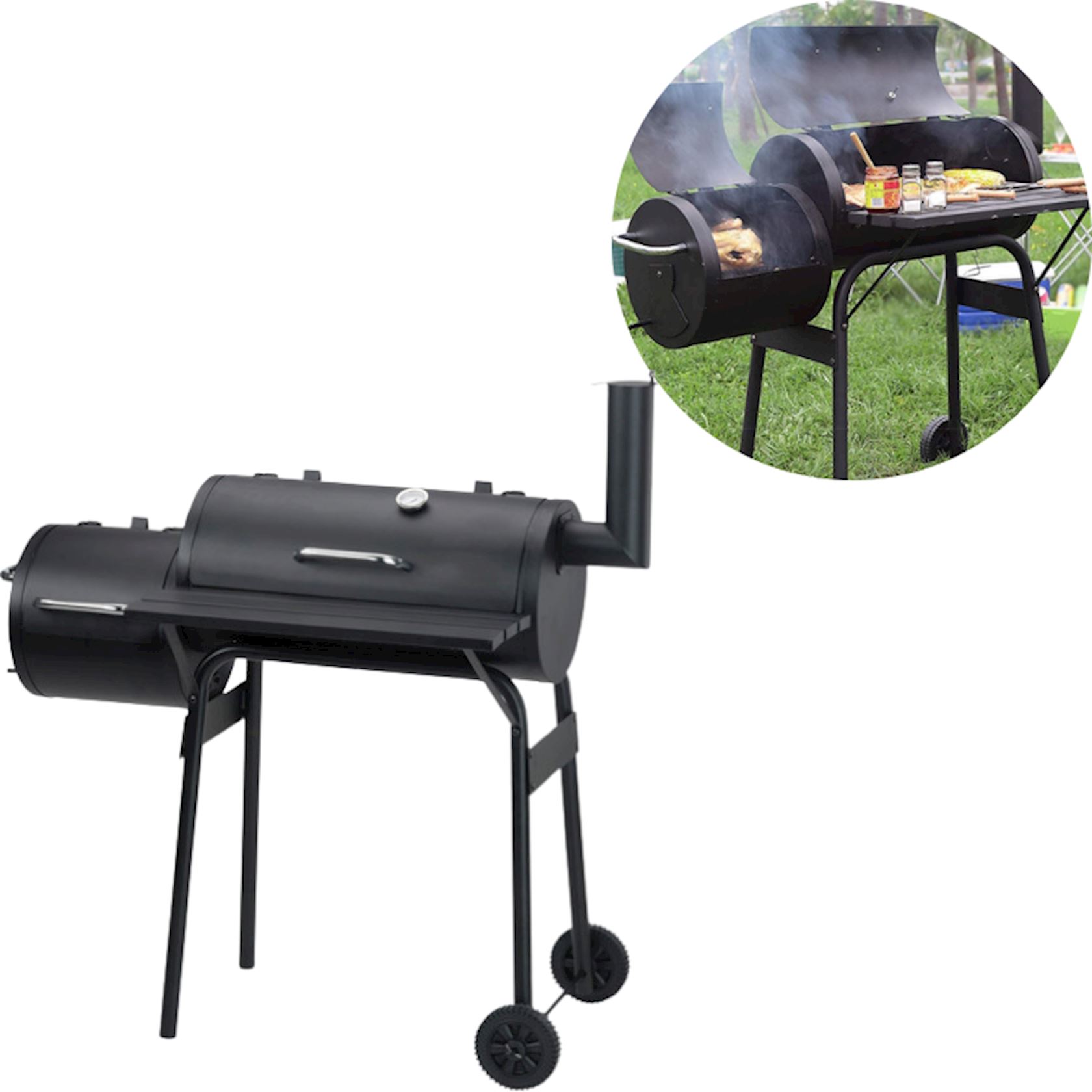 houtskool barbecue Kansas 1150x650x1160mm 