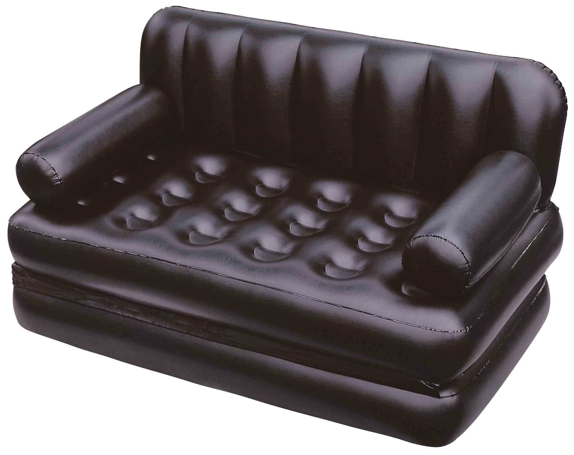 Bestway 5-in-1 inflatable sofa - 188x152x64 cm - Multi-purpose as a 2-person sofa bed - Up to 300KG Bestway-1-88m-x-1-52m-x-64cm-Multi-Max-5-in-1-Air-Couch