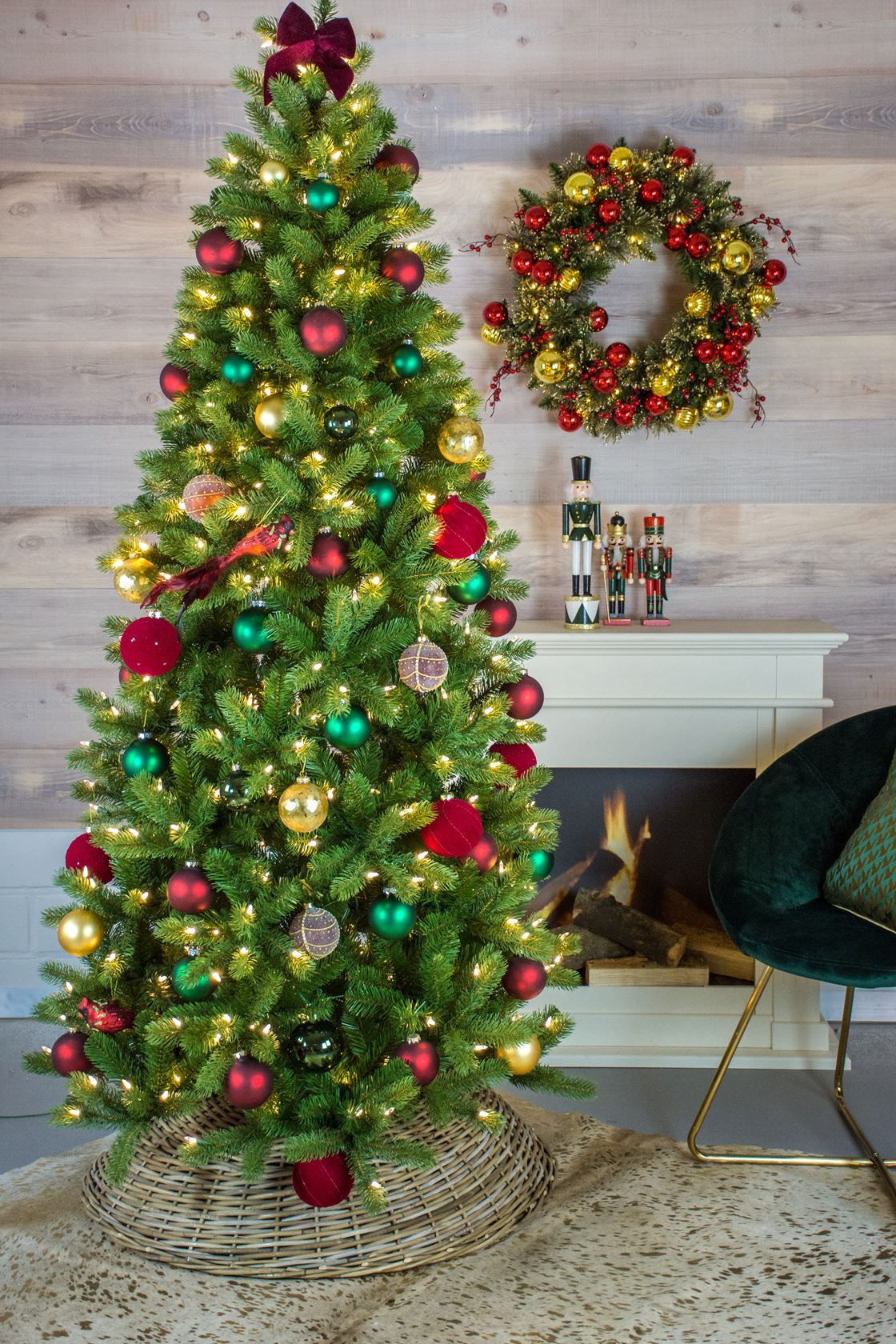 Poly-Bayberry-Slim-Hinged-h366cm