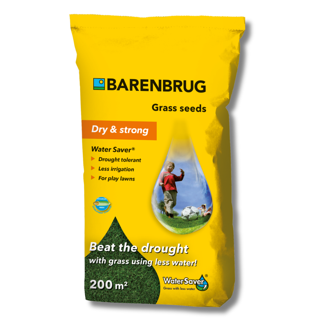 Barenbrug grass seed 5kg to 200m² - Water Saver - Resistant to prolonged drought