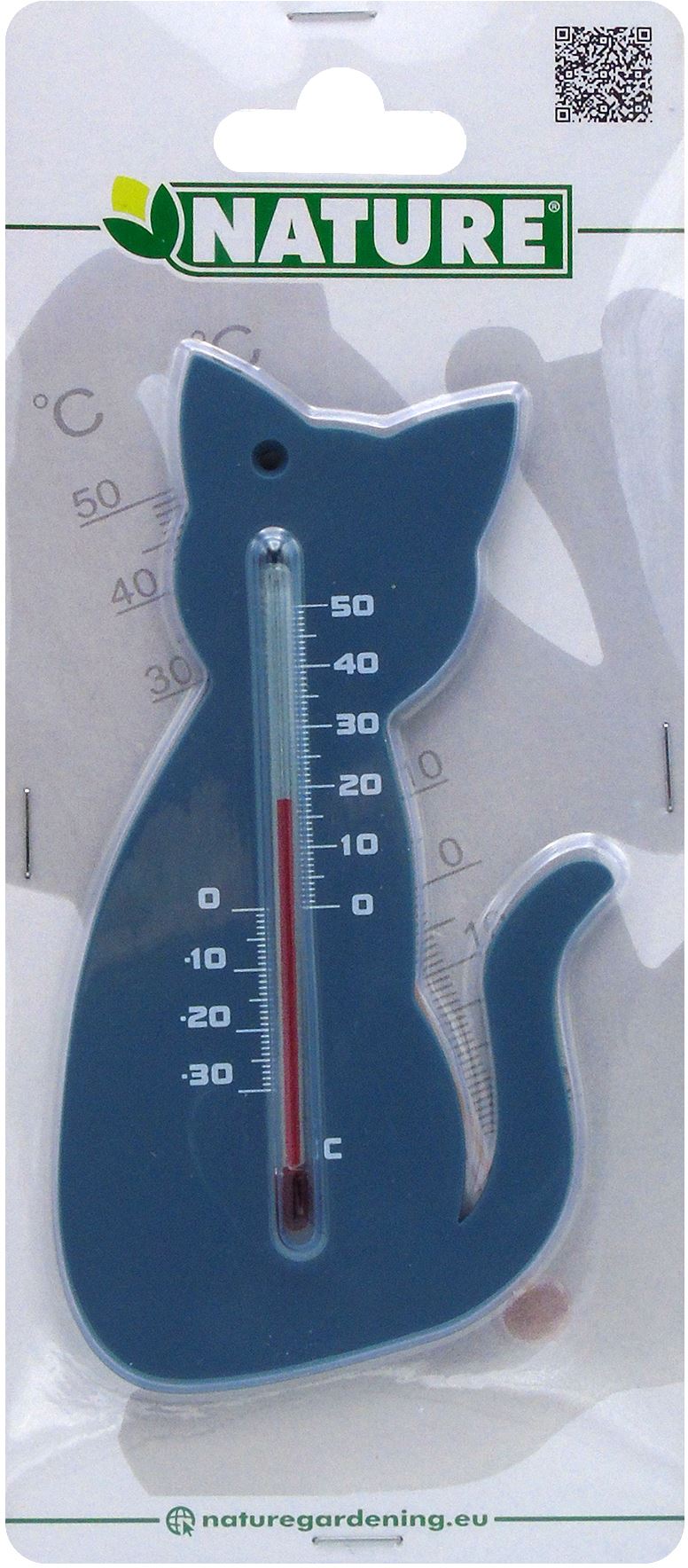 Muurthermometer-kunststof-grijs-kat-15x9-5x0-3cm