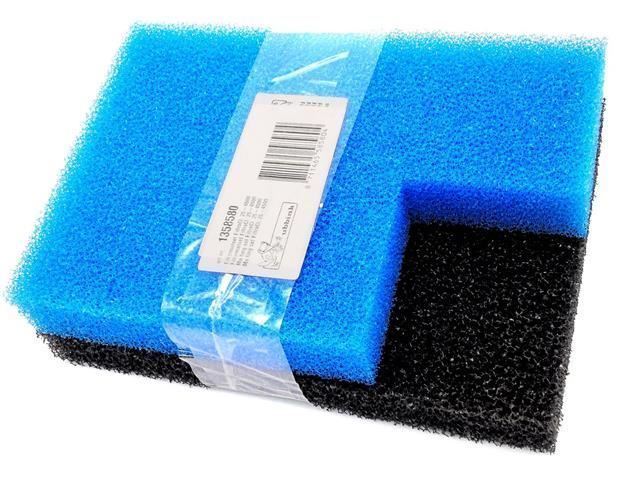 Set-Filtermaten-voor-FiltraClear-4500-BasicSet-und-2500-4500-PlusSet-1-x-blauw-20-ppi-H4-x-26-5-x-18-5-cm-en-1-x-zwart-10-ppi-H4-x-26-5-x-18-5-cm