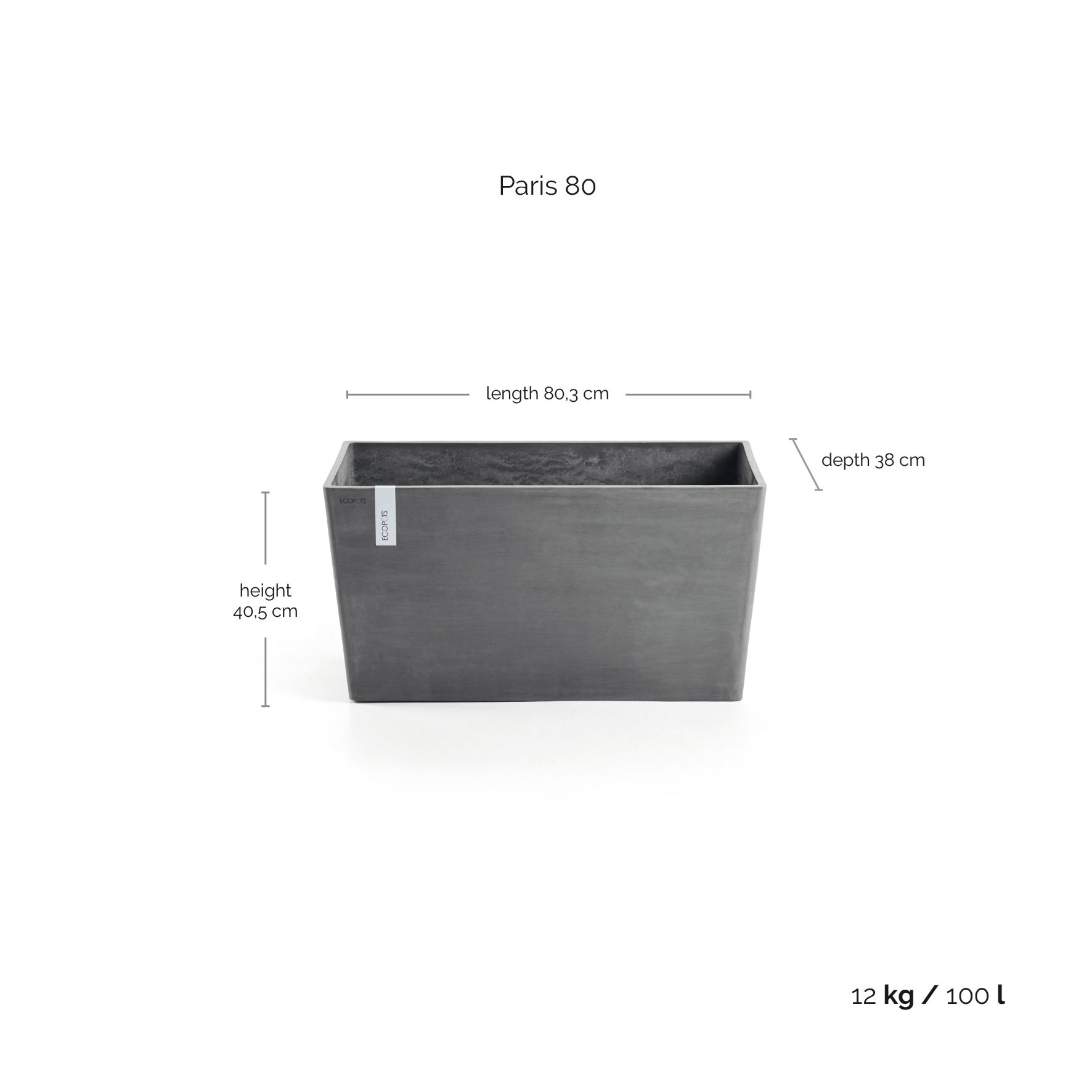 Ecopots-paris-grey-LBH-80x38x40-cm
