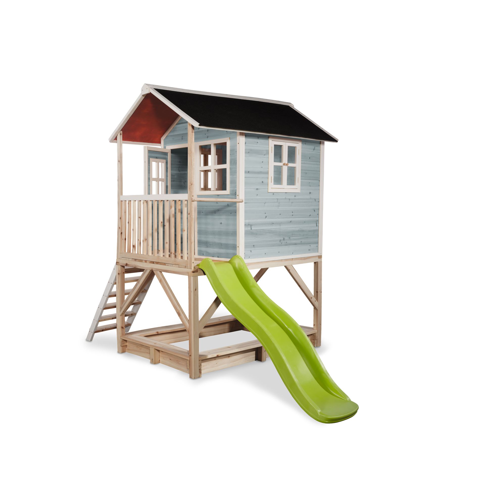 EXIT-Loft-500-houten-speelhuis-blauw