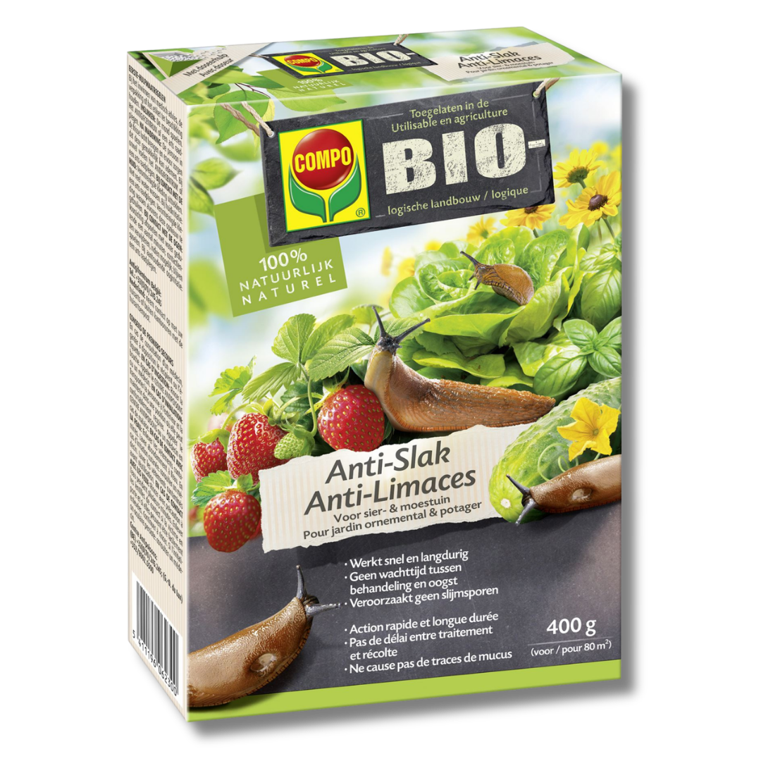 Compo Anti-Slug Bio - Anti-limaces - 400g