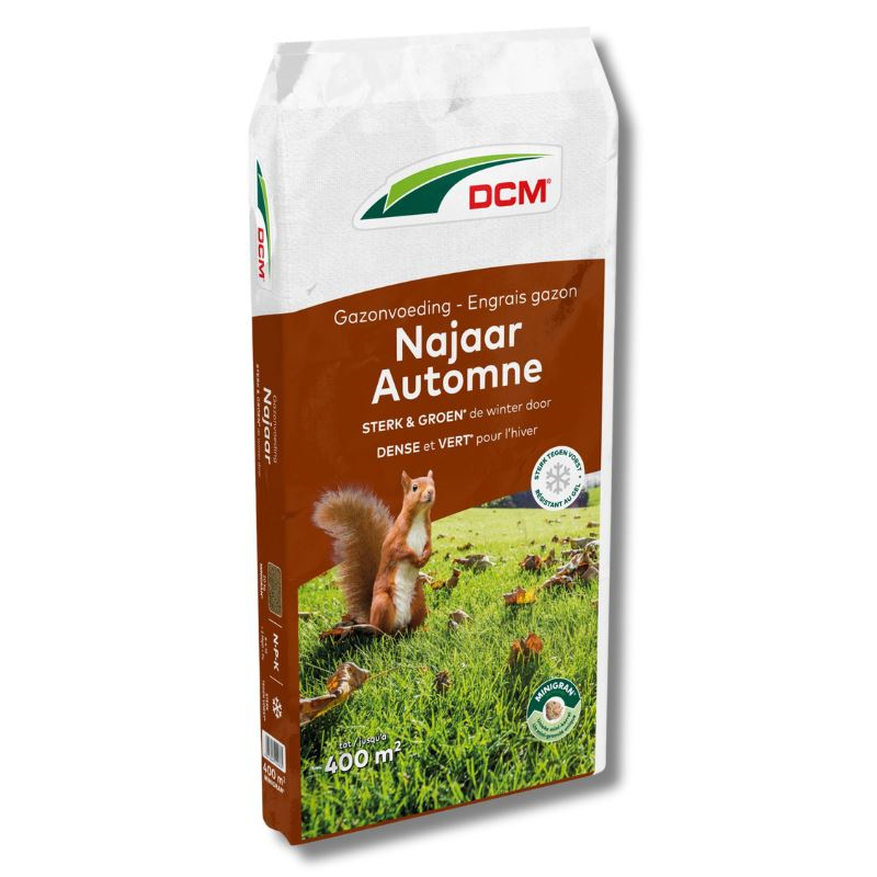 DCM engrais d'automne 20kg pour 400m² - engrais gazon