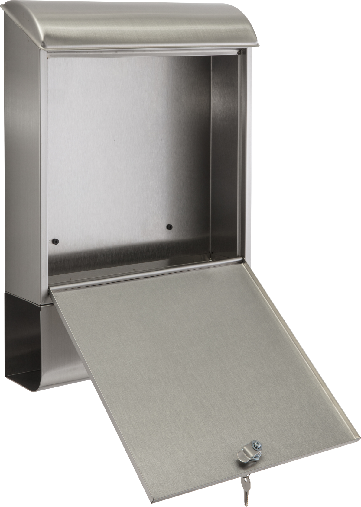 Practo Garden washington inox - Brievenbus in inox - 11,3x37,3x52cm