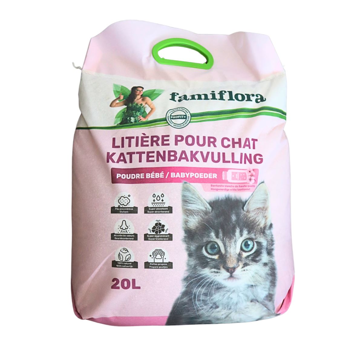 Kattenbakvulling Babypowder 20L
