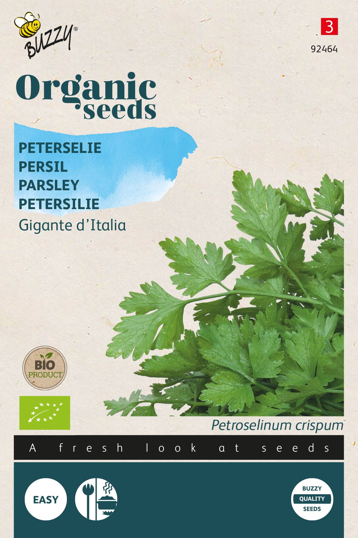Organic Parsley Gigante D'Italia