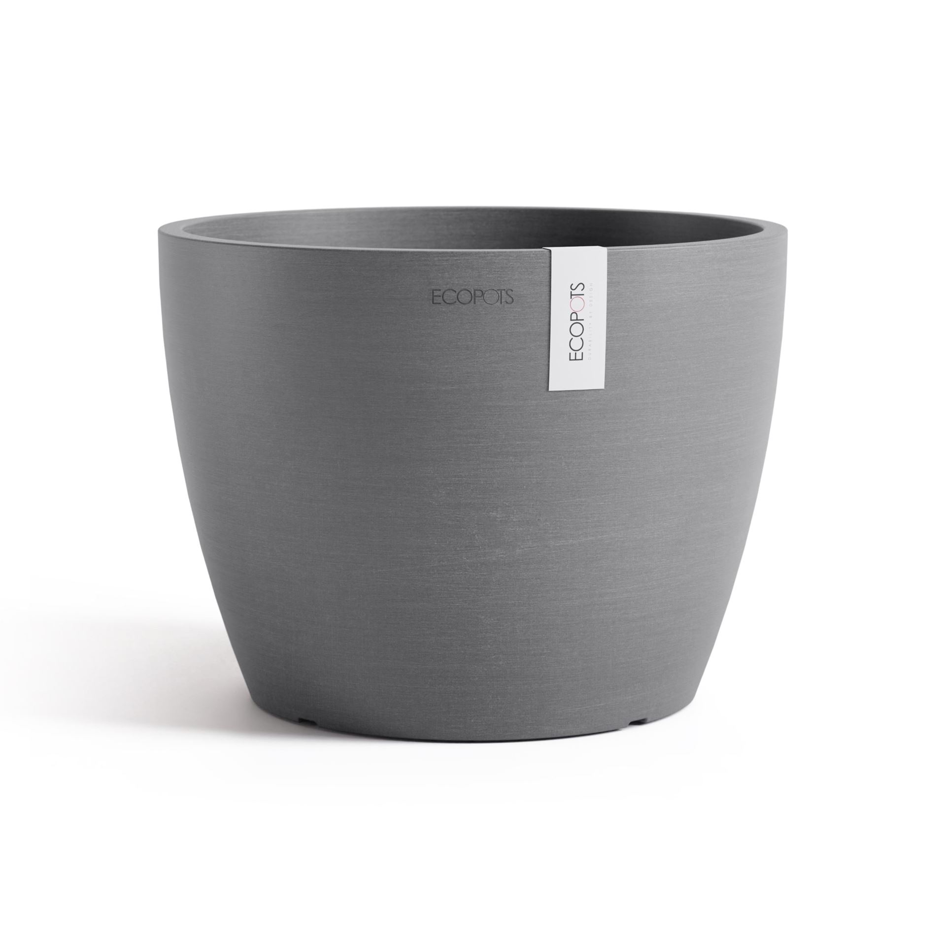 Ecopots-stockholm-grey-24cm-H17-6-cm