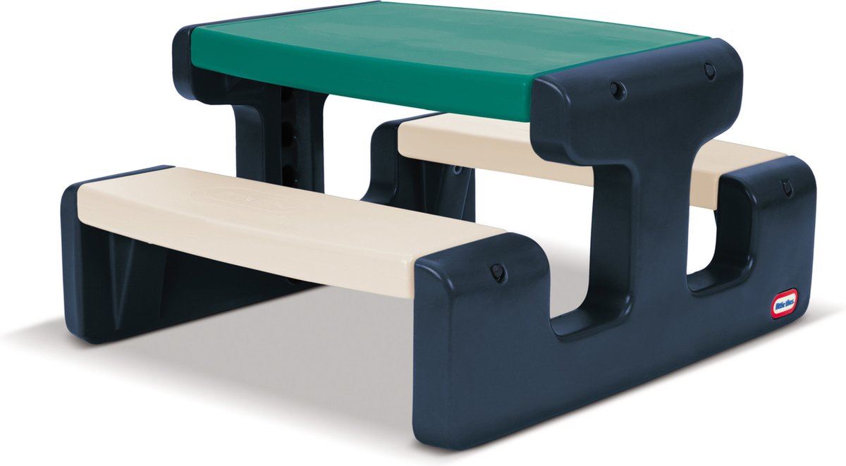 Little Tikes Kids Play Table 'Jungle Evergreen' - 80 x 74 x 46 cm - Sturdy table for jungle adventures indoors or outdoors for 4 kids