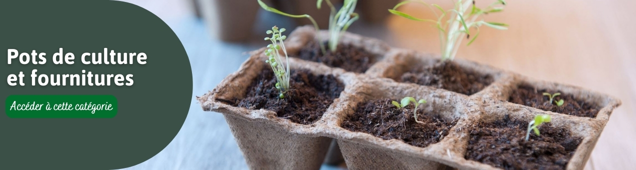 nature pots de culture