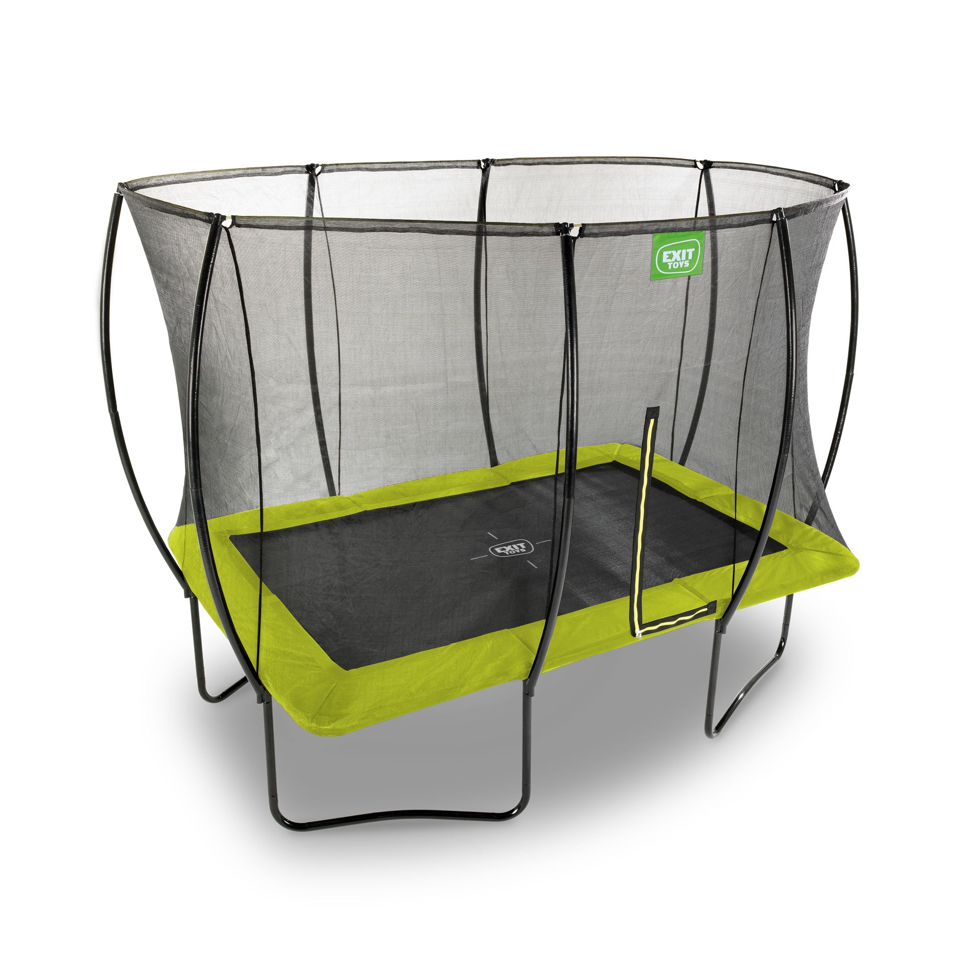 EXIT-Silhouette-trampoline-214x305cm-groen