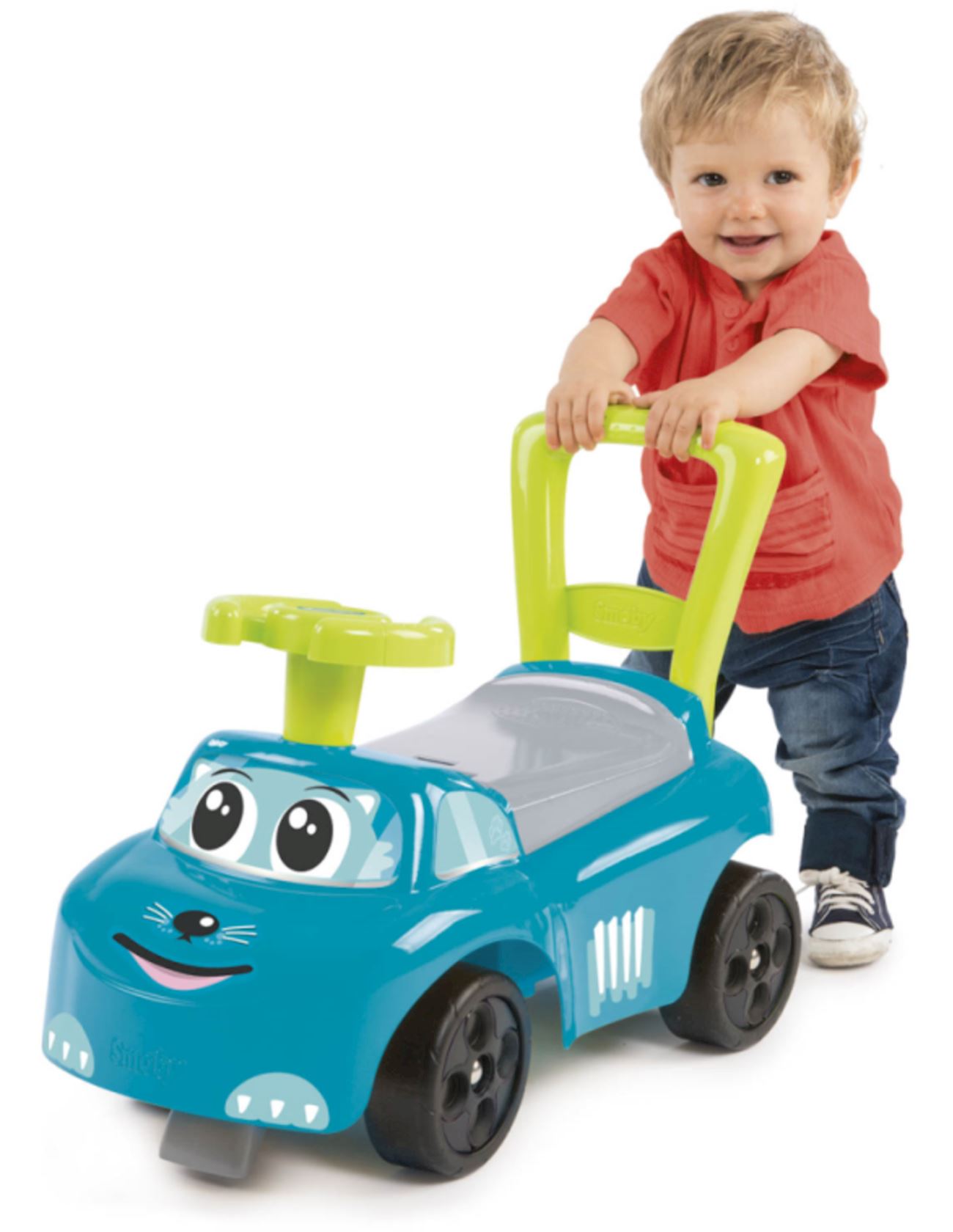 Smoby-Kids-ride-on-loopauto-blauw