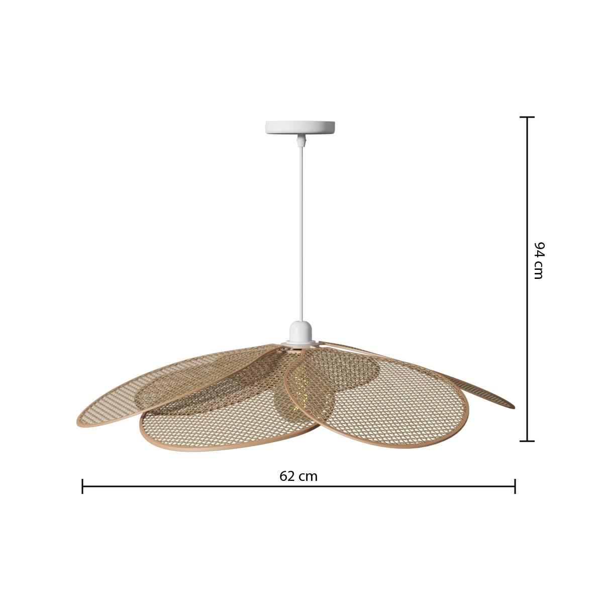 Rym-Beige-bloemblaadje-ophanging-D62cm