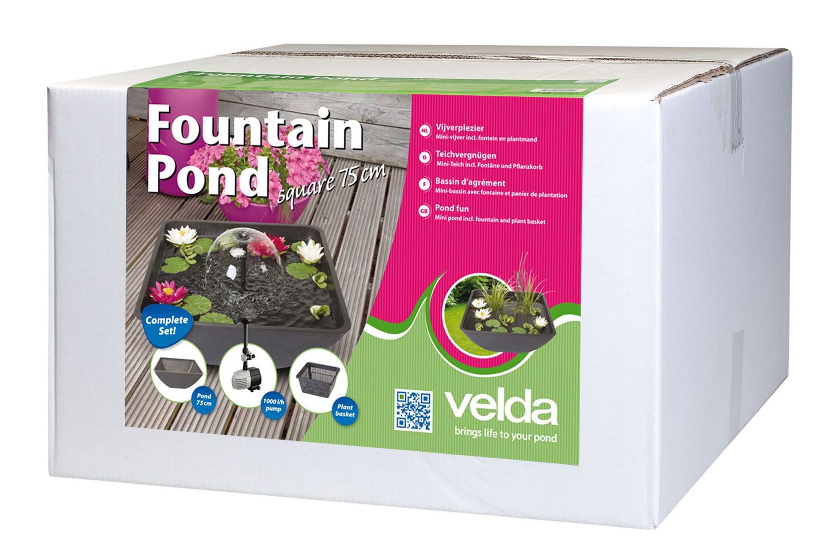 Fountain-Pond-Square-75x75x35-cm-vierkante-terrasvijver-met-fonteinpomp-en-plantmand