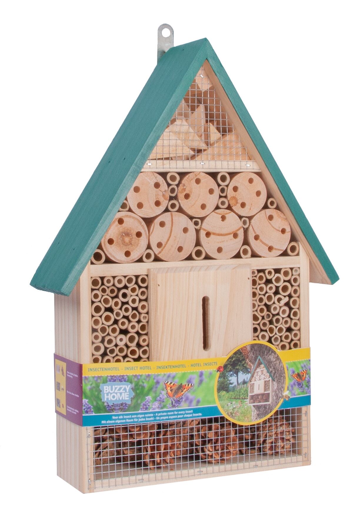 Buten-Home-Insecten-Hotel-Groen-39-5cm