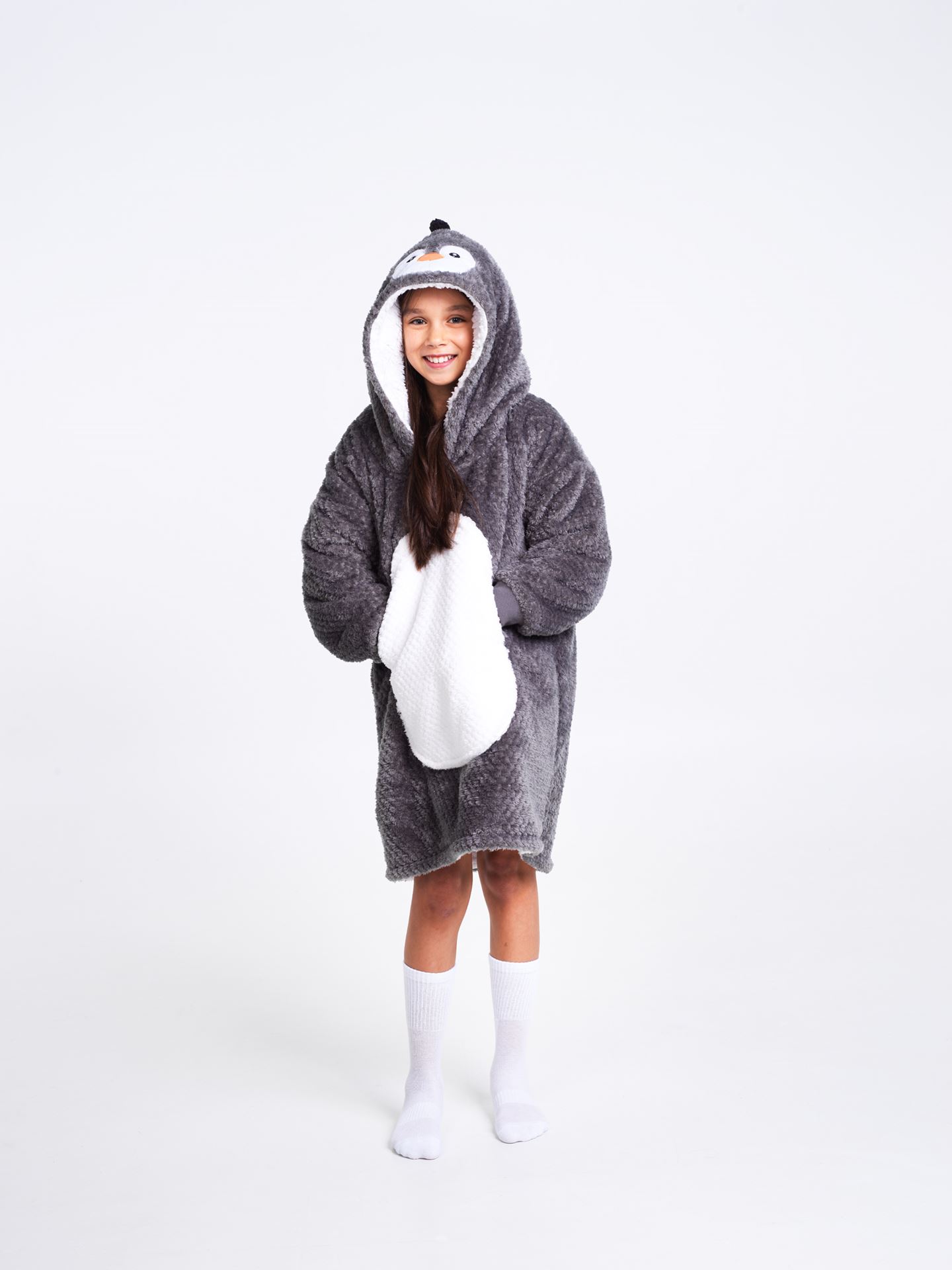 Cozy-Noxxiez-Cuddle-Hoodie-Medium-Penguin