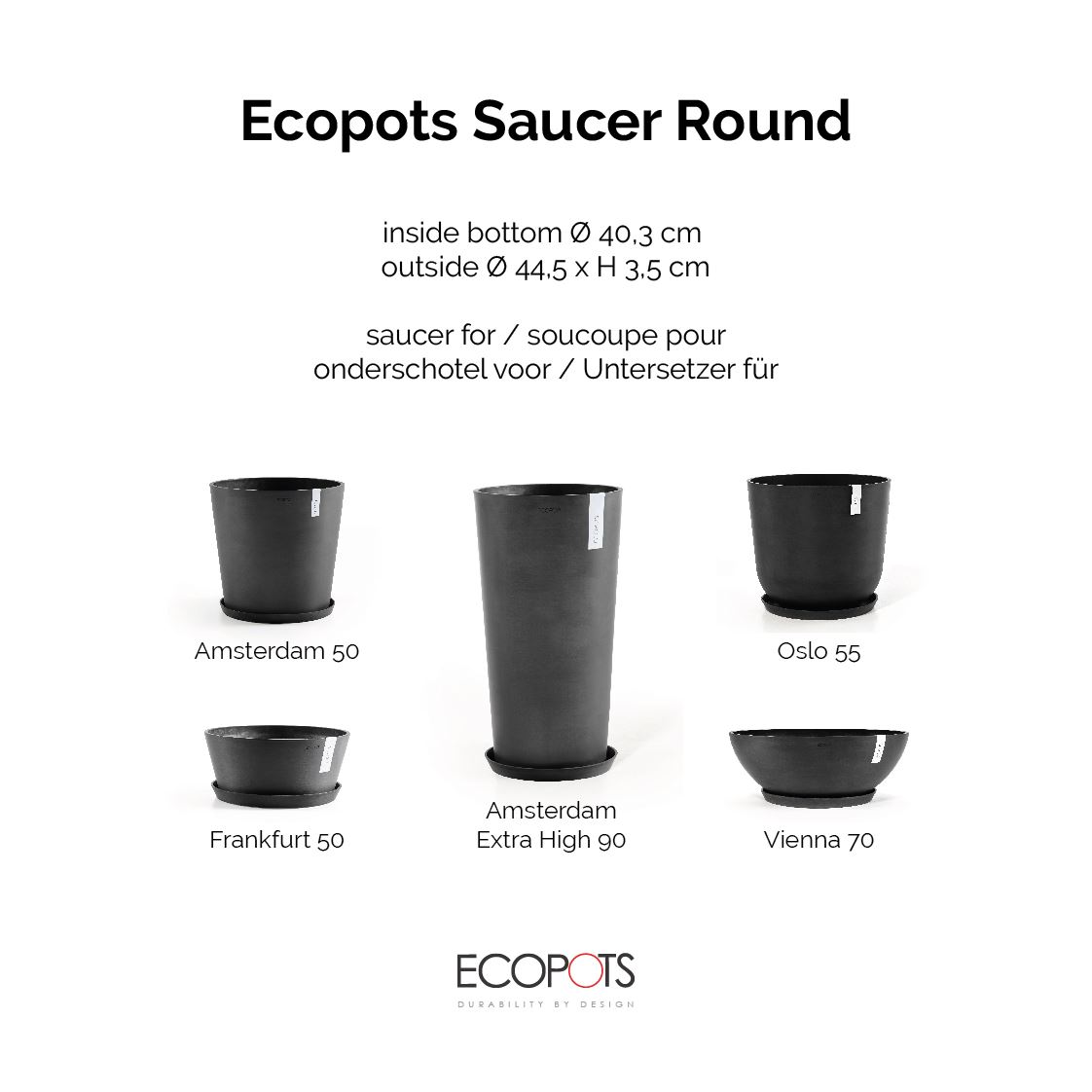 Ecopots-onderschotel-rond-dark-grey-50-cm-H3-5-cm