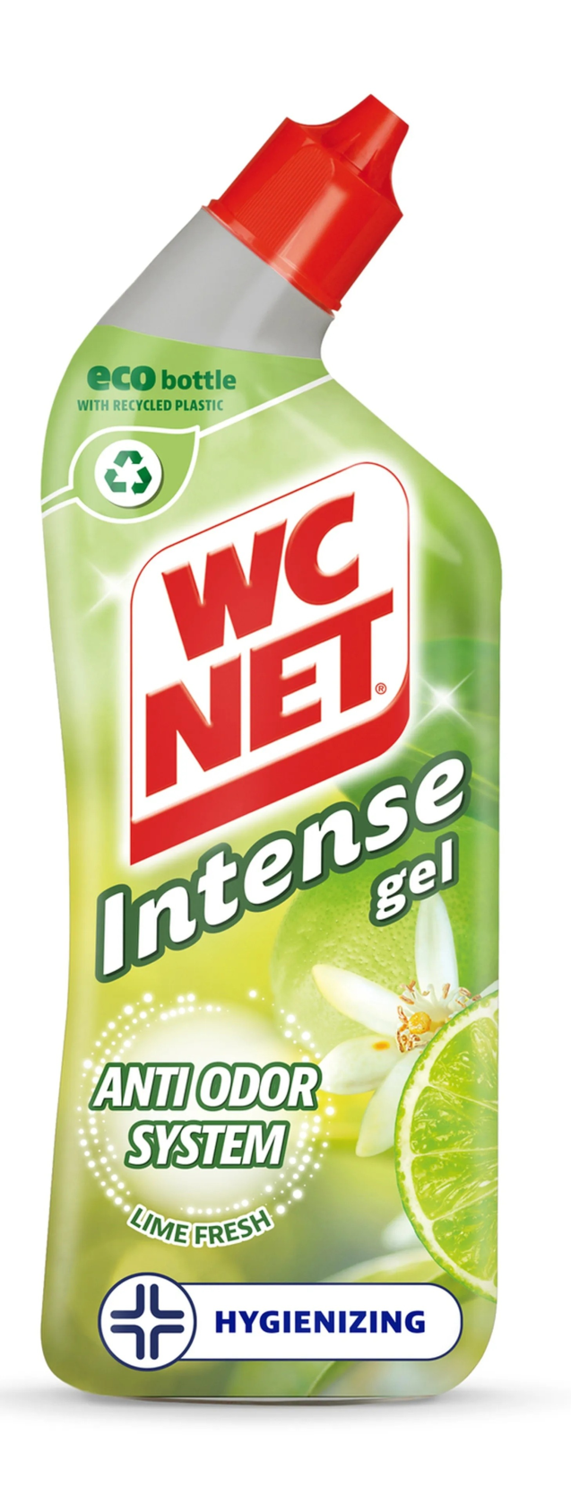 'WC NET Intense' toilet gel - Lime Fresh - 750ML