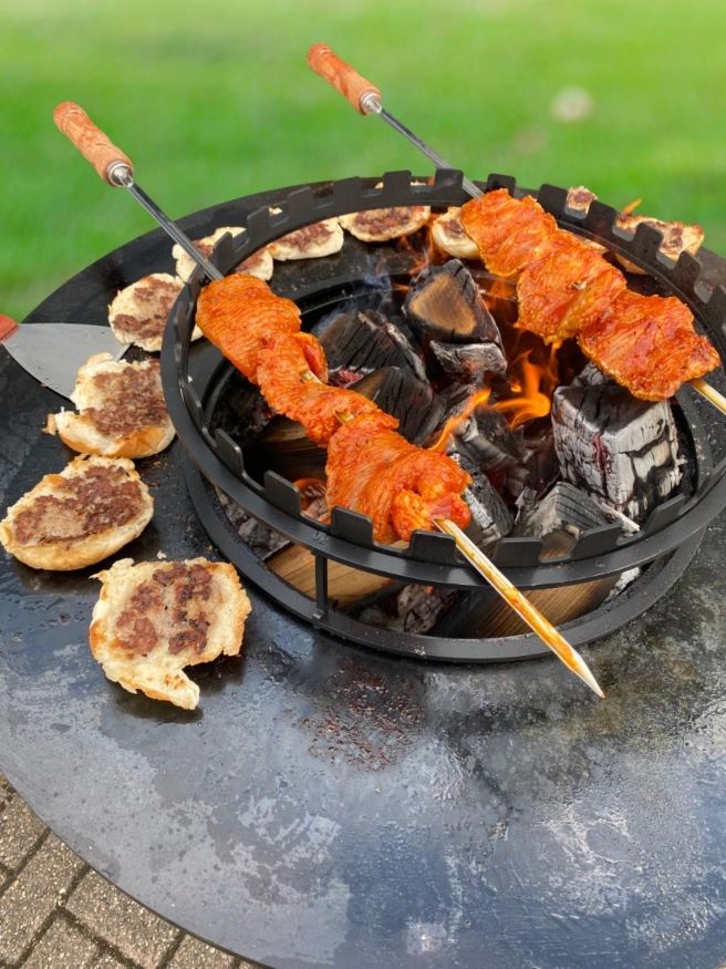 BonFeu-BonSkewer-3-Stuks-75-cm-Spiezen-BBQ-Vleespennen-Staal