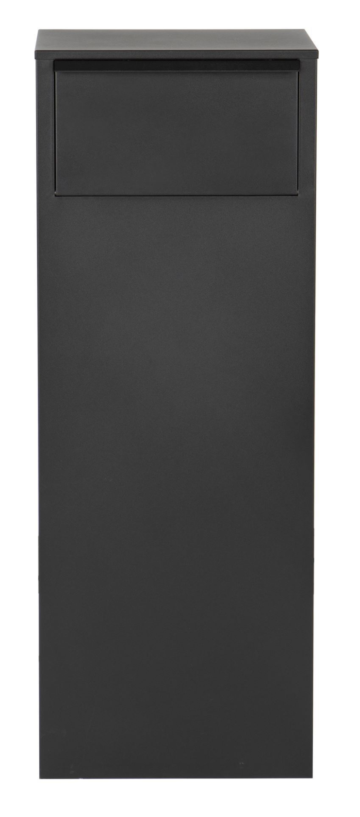 Famiflora package mailbox BLOC with combination lock - matte black - 105 x 39 x 27 cm - top quality!