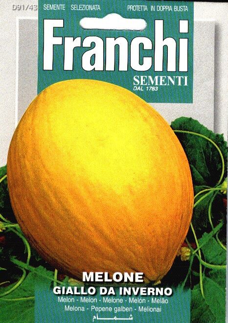Franchi Sementi Meloen zaden - Melone Giallo Da Inverno