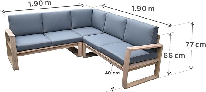 Tuinbank-Solaris-comfort-acacia-190x190cm