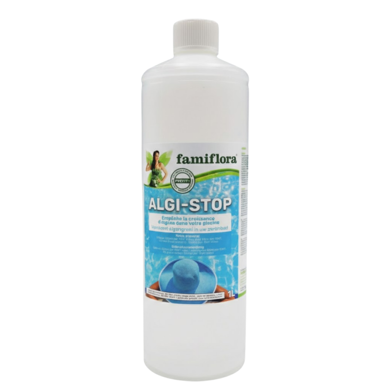 Famiflora Algi-Stop liquid 1L - Against algae growth in the pool!