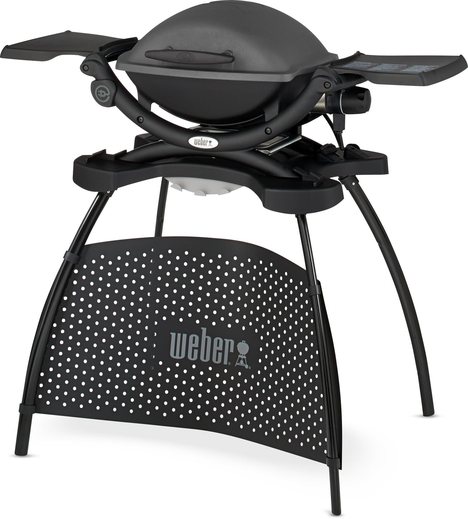 Weber-Q-1400-Dark-Grey-Electrishe-barbeque-met-staander