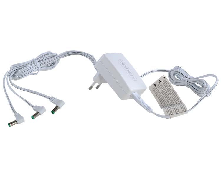 Lemax-Power-Adaptor-4-5V-White-3-Output-Fixed-Plug-Gs