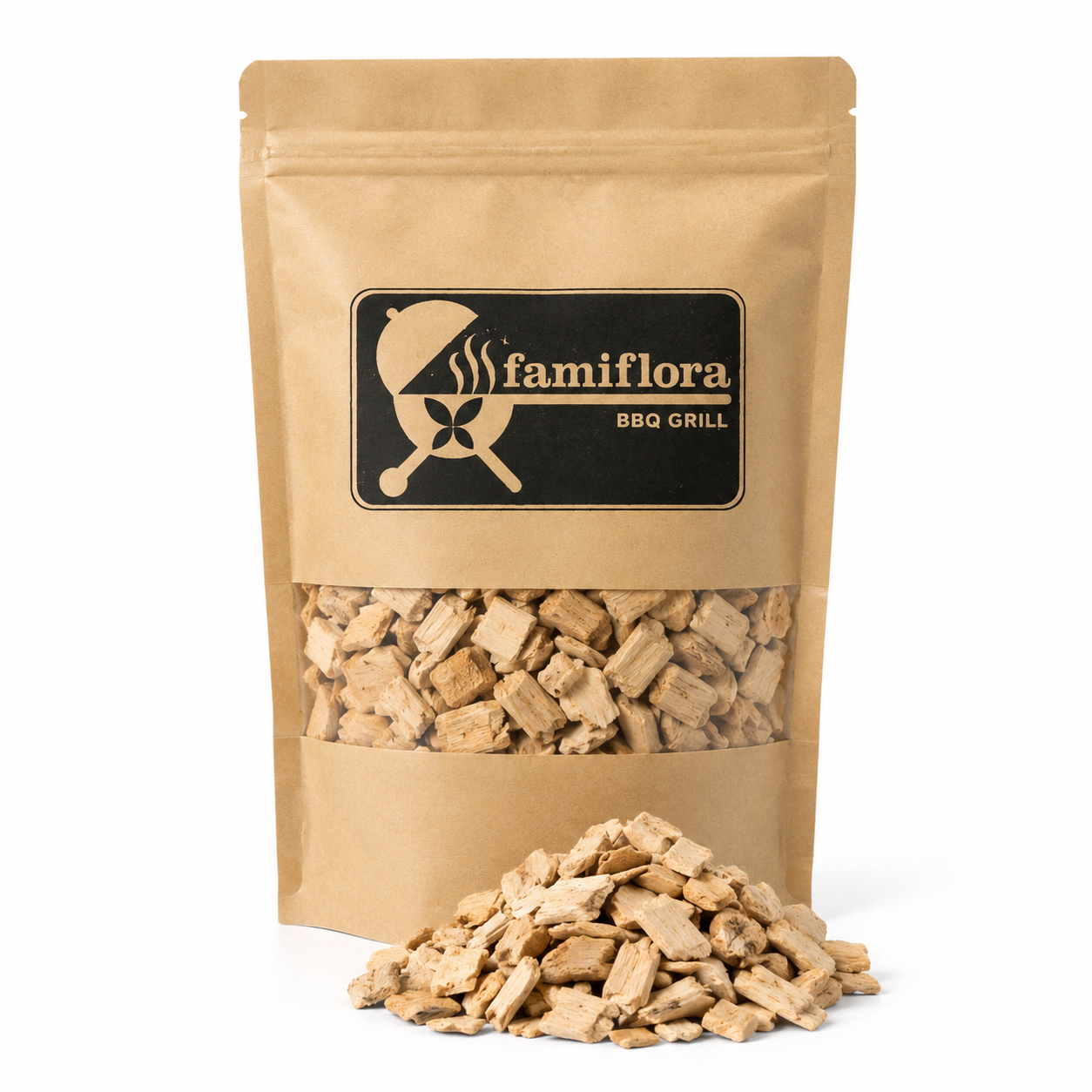 Famiflora BBQ Smoking Chips - Oak - 1700ml