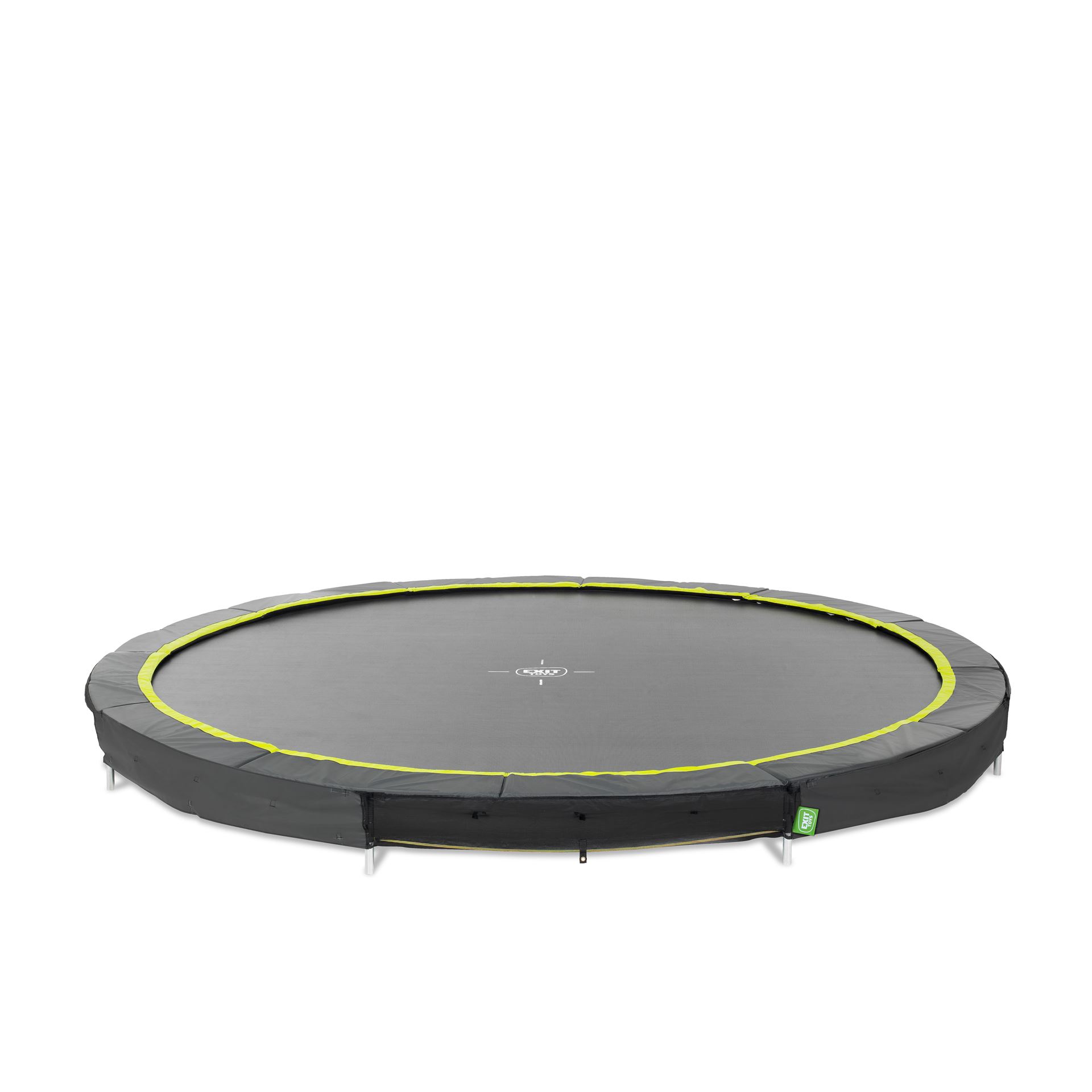 EXIT Silhouette trampoline sportif enterré ø366cm - noir