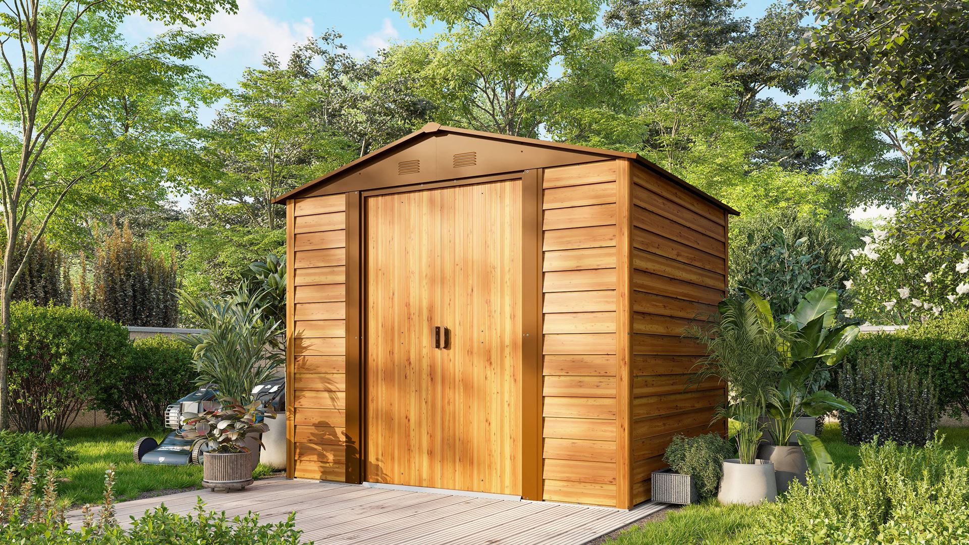 Tuinberging-Frankfurt-II-86-houtdecor-Tuinberging-metaal-B224-x-L183-x-H209-cm