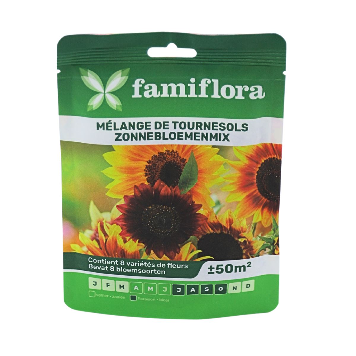 Famiflora-Zonnebloemenmix-50m-