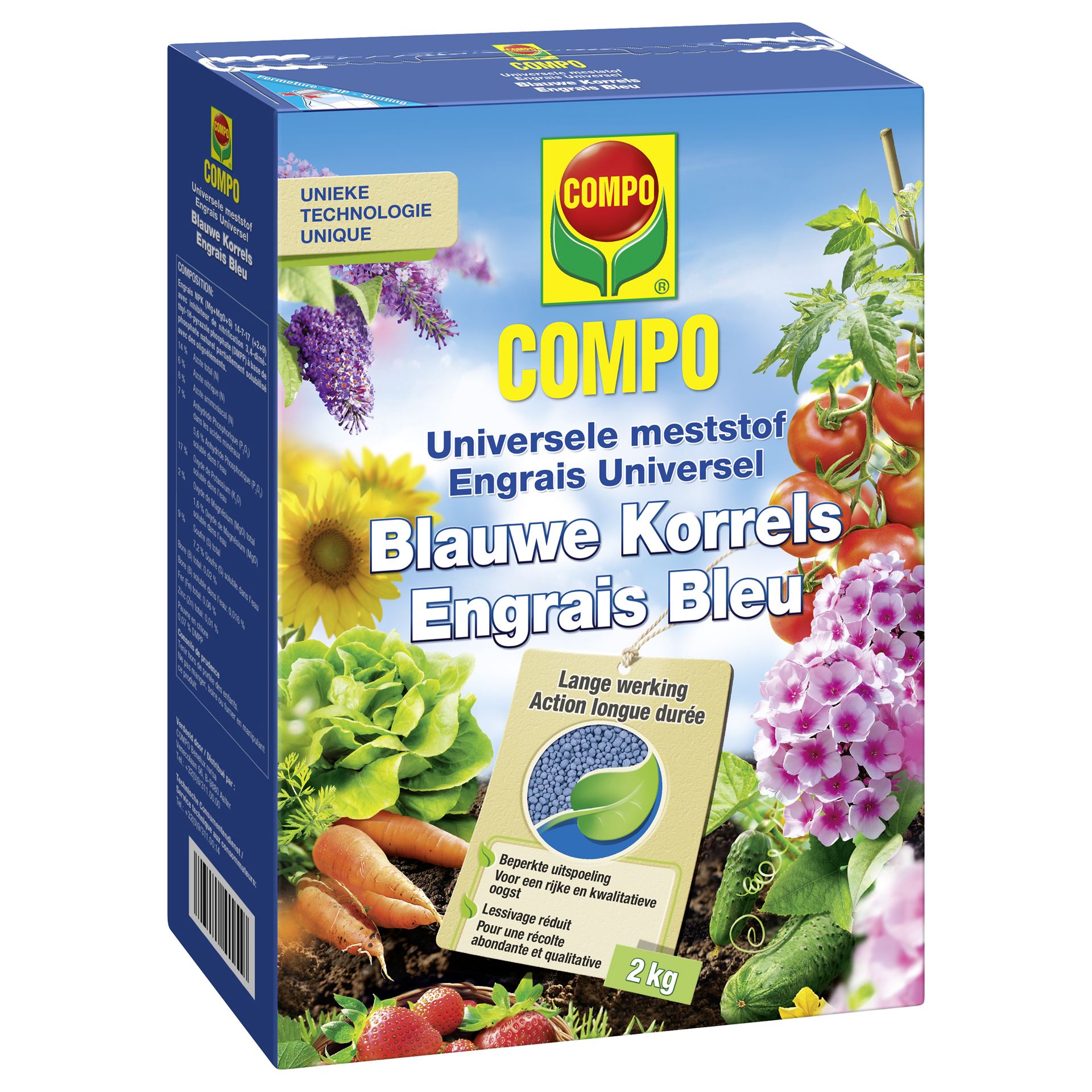 Compo-universele-meststof-blauw-novatec-2kg