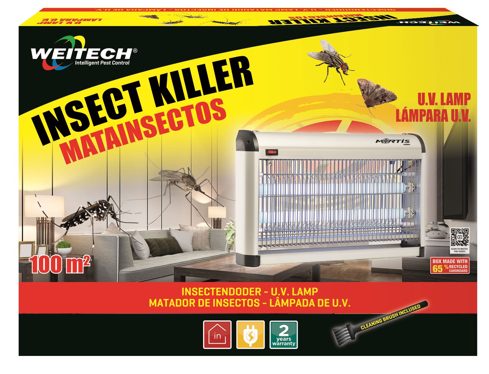 Insect-killer-UV-LED-100m-