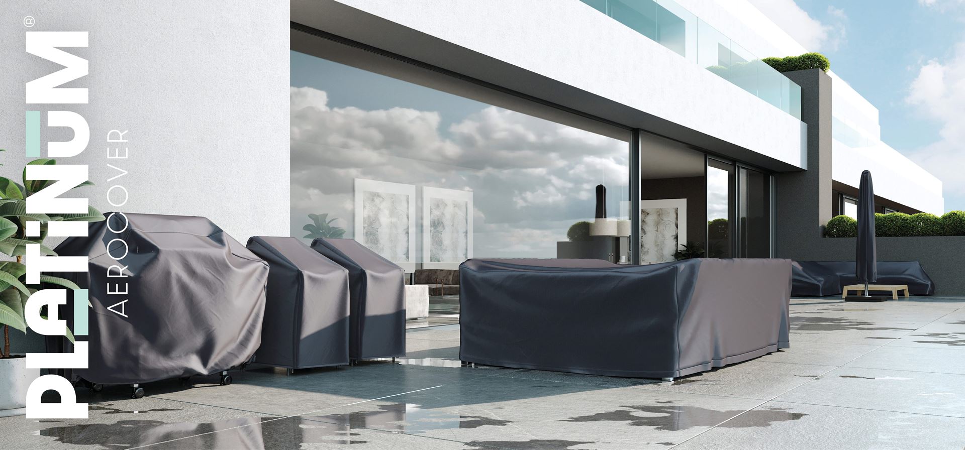 AeroCover Sitzgruppen-Schutzhülle 240x150xH100 cm AeroCover Sitzgruppen-Schutzhülle 240x150xH100 cm