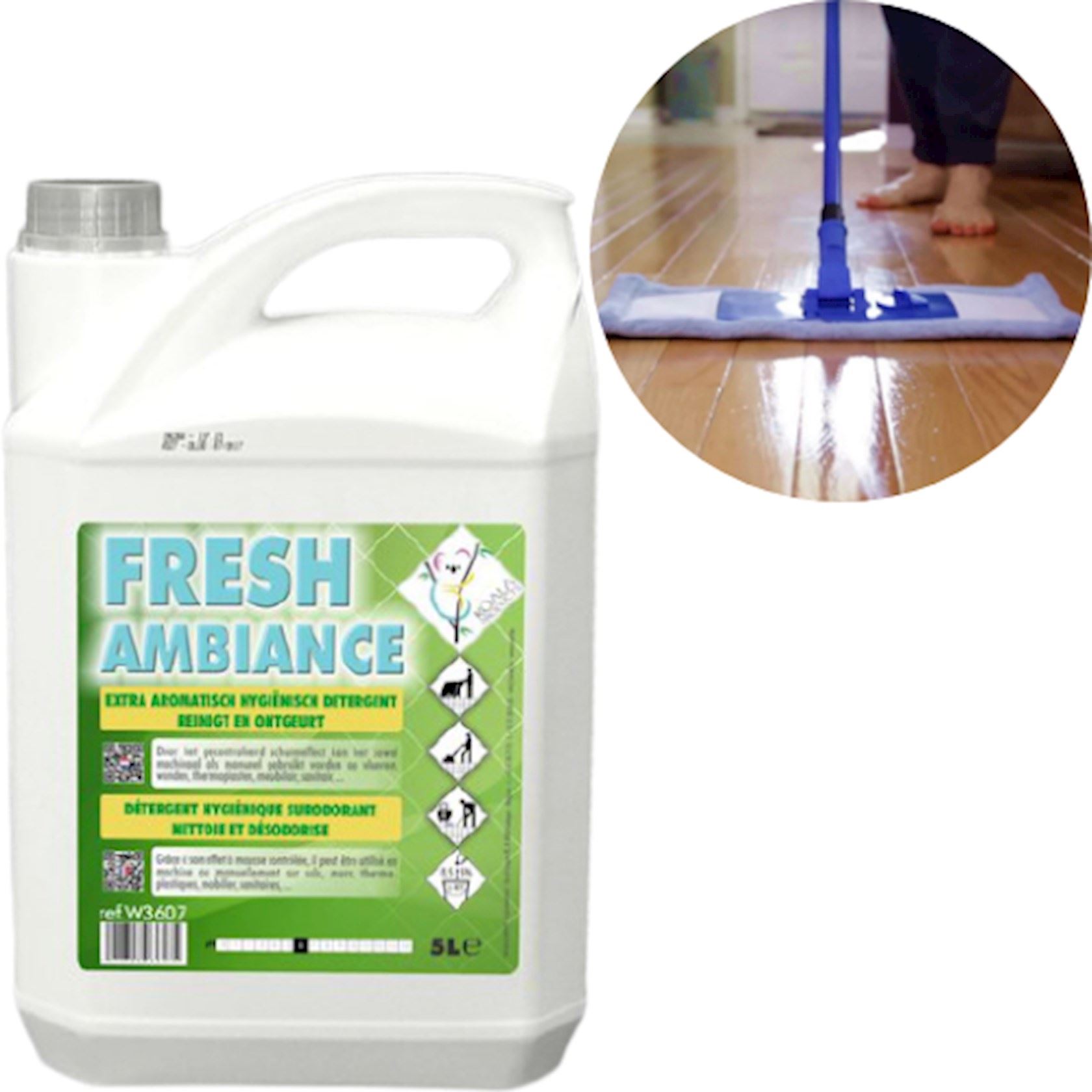 Koala Fresh Ambience all-purpose cleaner 5L - Long-lasting fresh scent - For various surfaces