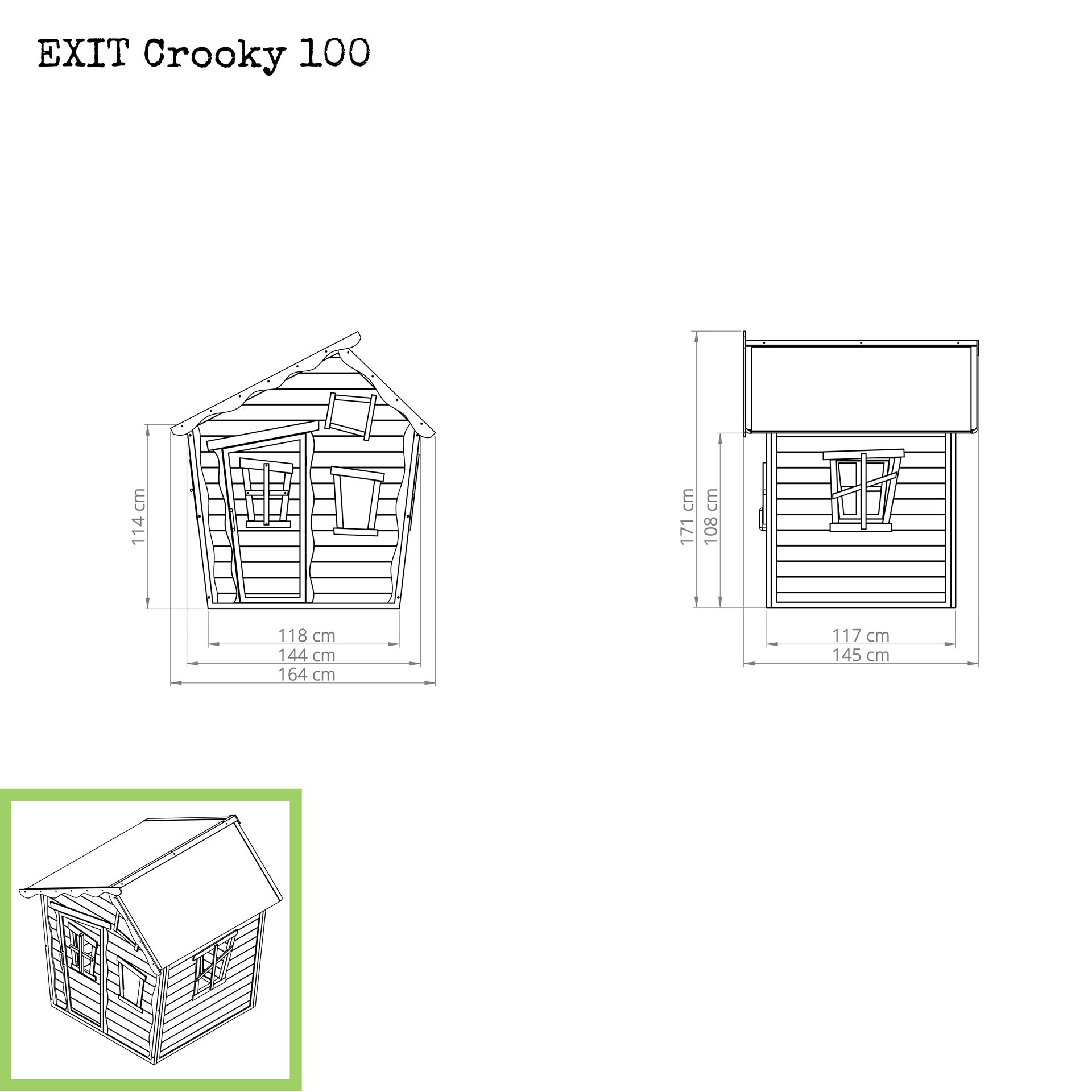 EXIT-Crooky-100-houten-speelhuis-grijsbeige