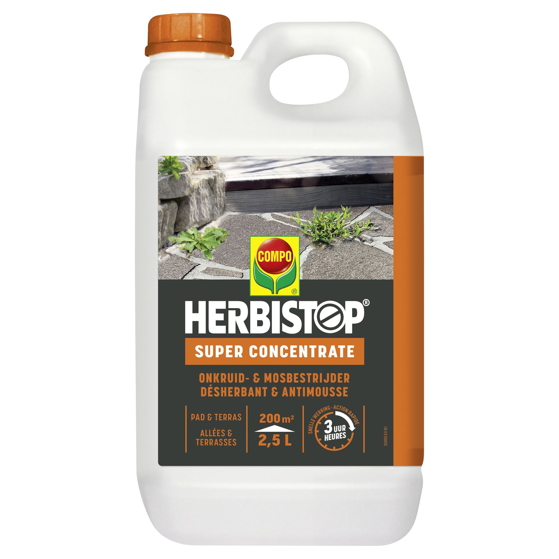Compo Herbistop super chemins et terrasses 200m² - 2.5L