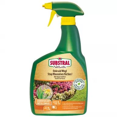 Substral Naturen onkruid weg! - 1 liter - Gebruiksklare spray tegen onkruid