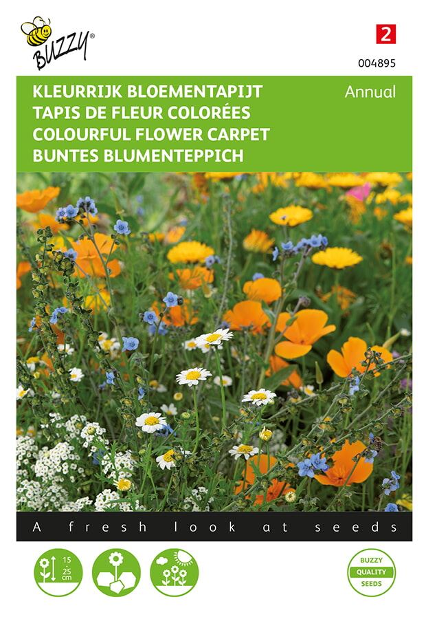 Buzzy® Rotstuinbloemen - Mengsel