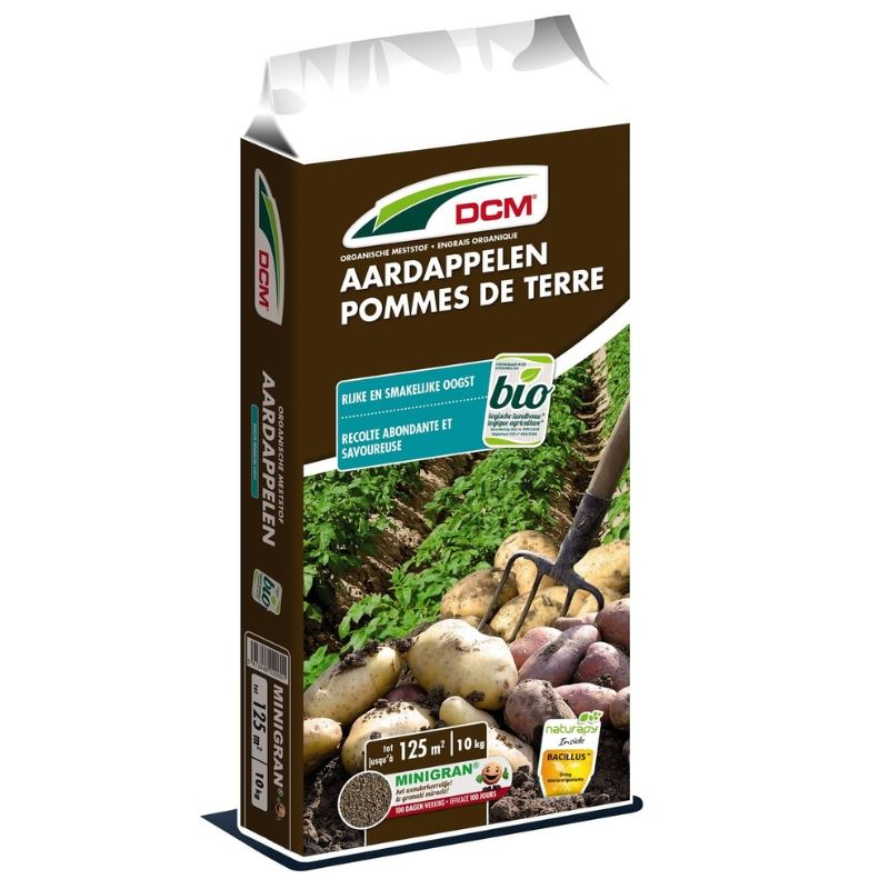 DCM meststof voor aardappelen – 10 kg – voor 125 m² – bio
